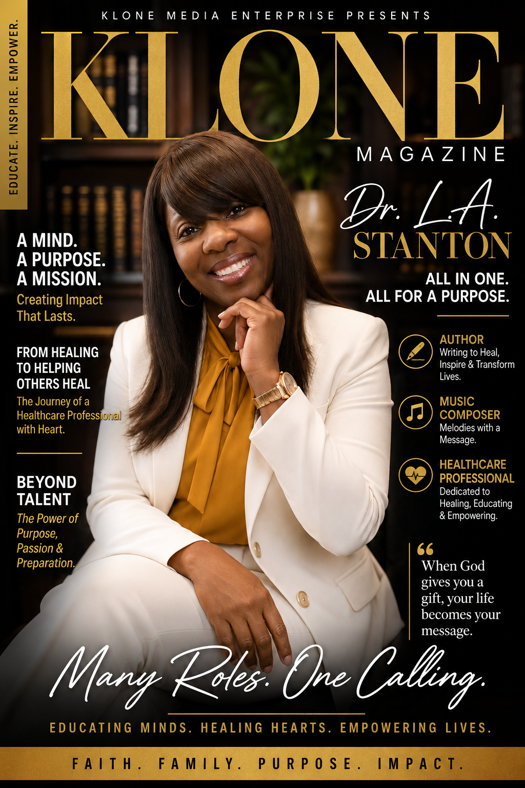 Klone One current magazine cover
